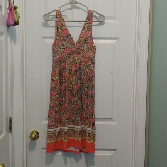 Old Navy Paisley dresSz SEUC - Picture 4 of 7